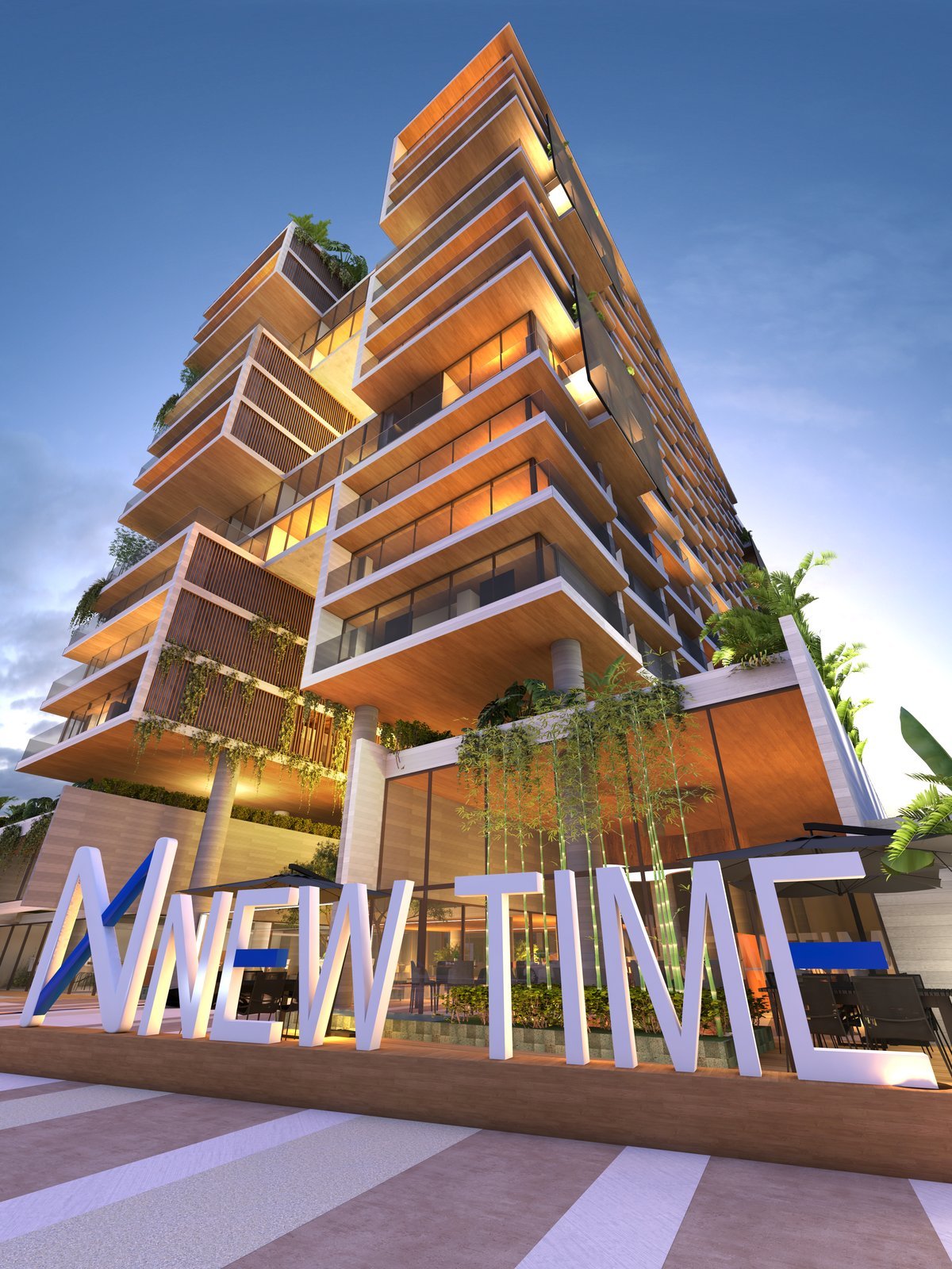 New Time — fachada